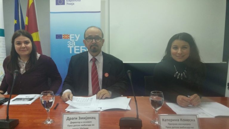 „Меѓаши“ го презентираа Извештајот за СОС телефонот за деца и млади