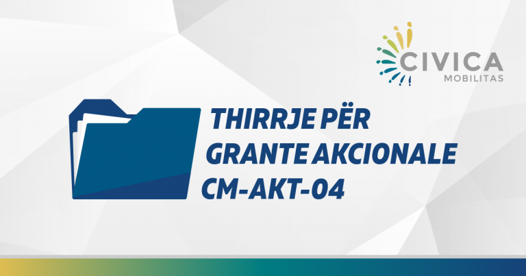 [MBYLLUR] Thirrje PËR grante akcionale CM-АКТ-04