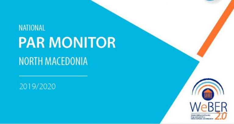 National PAR Monitor – North Macedonia 2019/2020