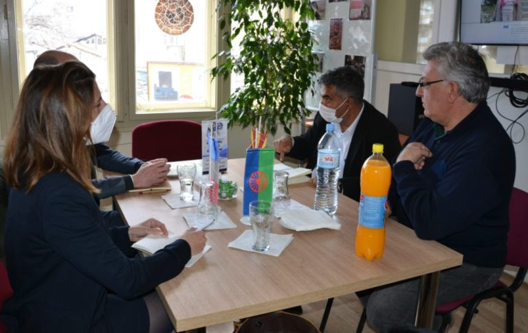 Two years after the world pandemic, a visit to the National Roma Centrum by the representatives of the French Embassy in Skopje