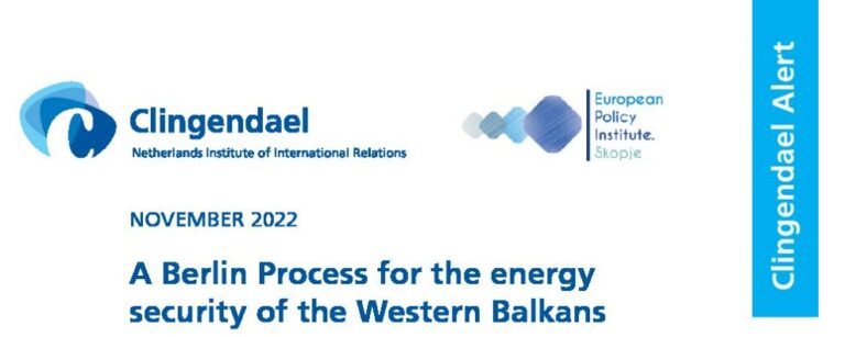 A Berlin Process for the energy security of the Western Balkans