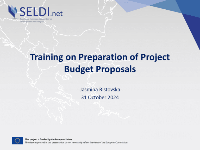 Seldi Training Preparation Of Project Budget Final.png