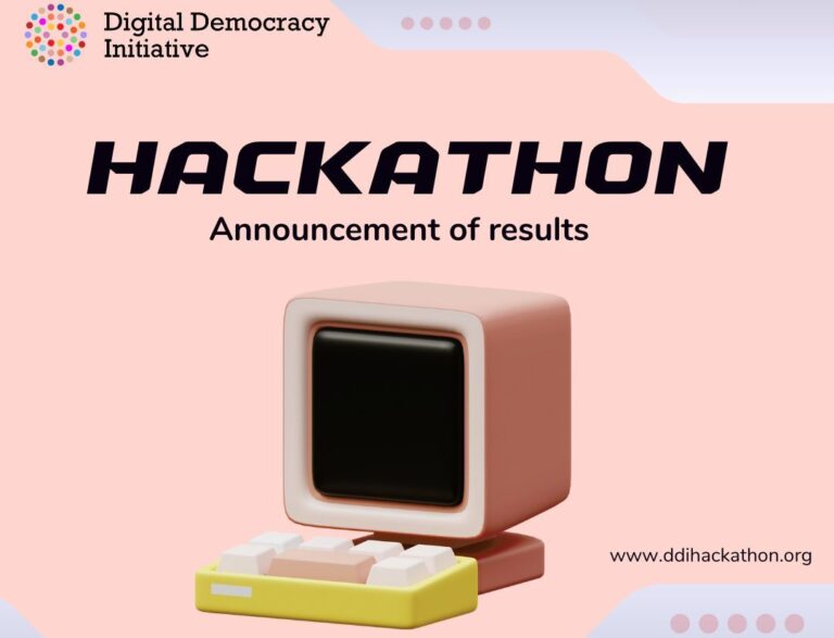 Hackathon winner anouncement