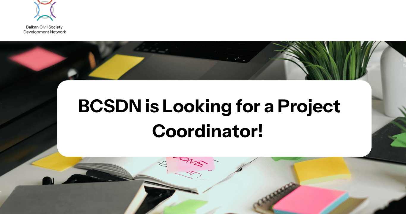 VACANCY Project Coordinator 1366x720